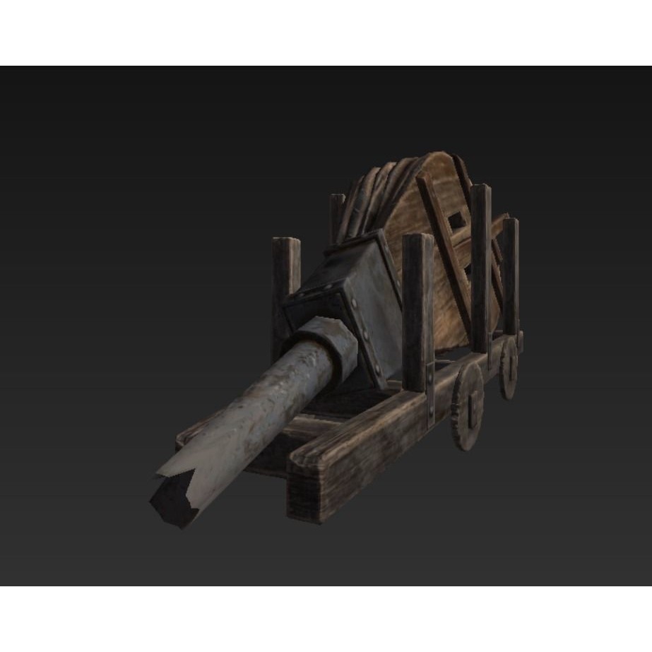 Roman Blacksmith 3D Model – Low Poly Game Asset, FBX, PBR Textures - View 28