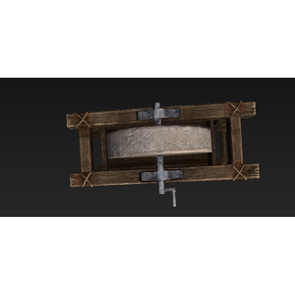 Roman Blacksmith 3D Model – Low Poly Game Asset, FBX, PBR Textures - View 8