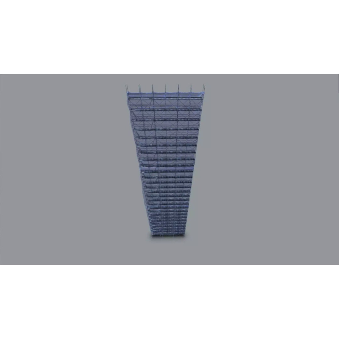 Animated Tower Scaffolding 3D Model – Modular Construction Asset, FBX - View 5