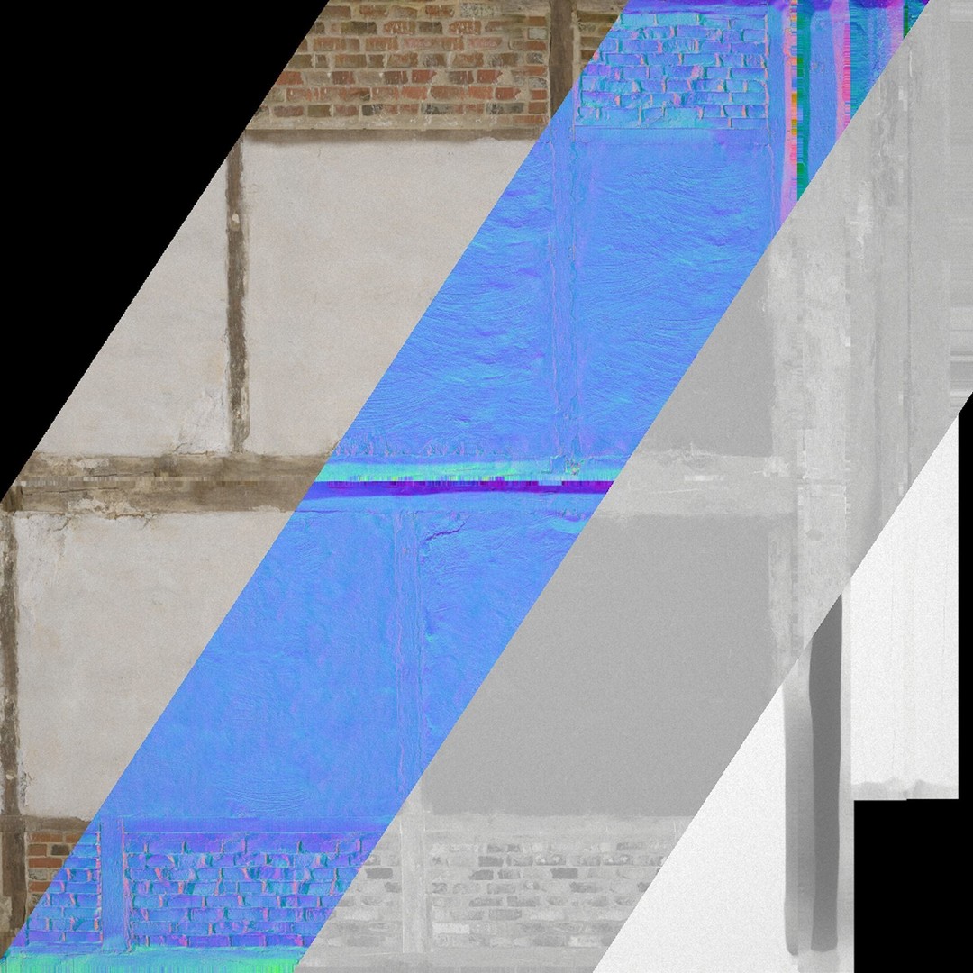 Medieval Doors and Walls 3D Model – Low Poly Game Asset, FBX - View 44