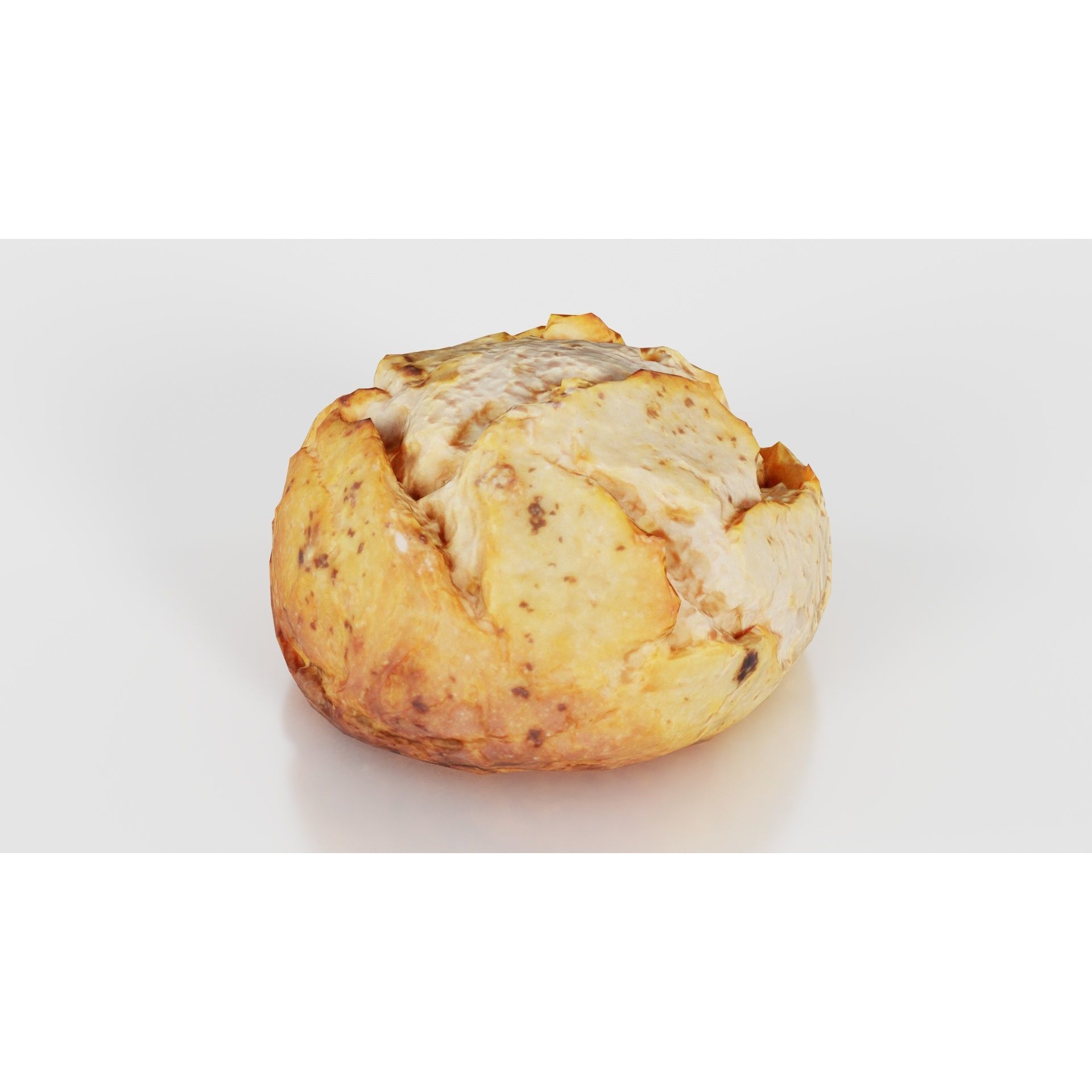 Sour Dough Pistolet - Low-Poly Game-Ready 3D Model