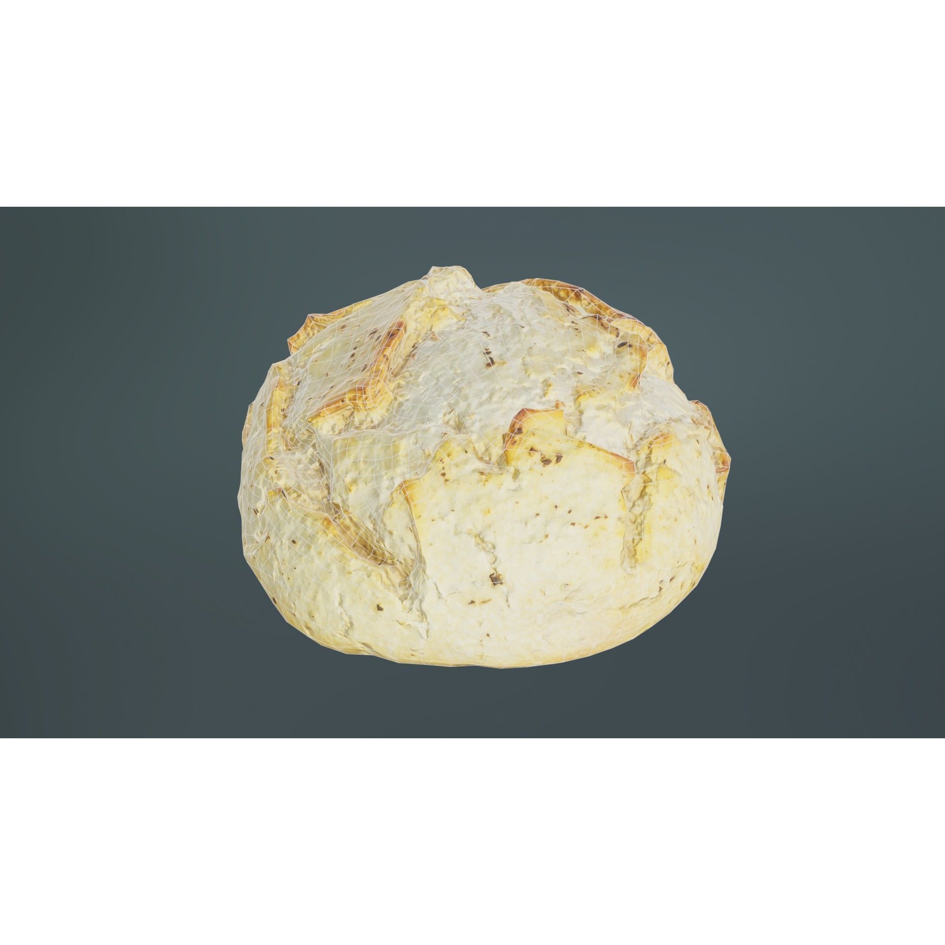 Sour Dough Pistolet - Low-Poly Game-Ready 3D Model - View 12