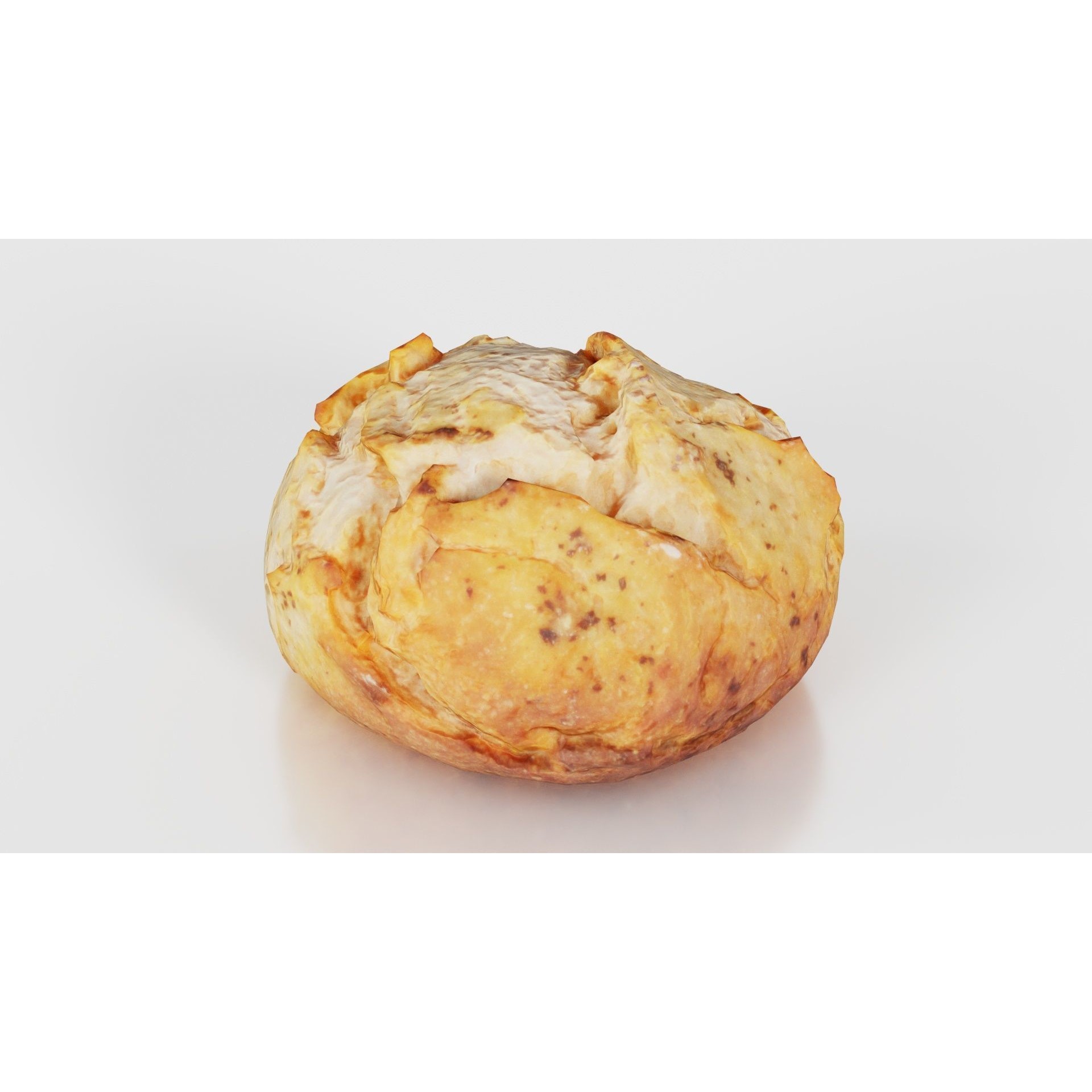 Sour Dough Pistolet - Low-Poly Game-Ready 3D Model - View 18