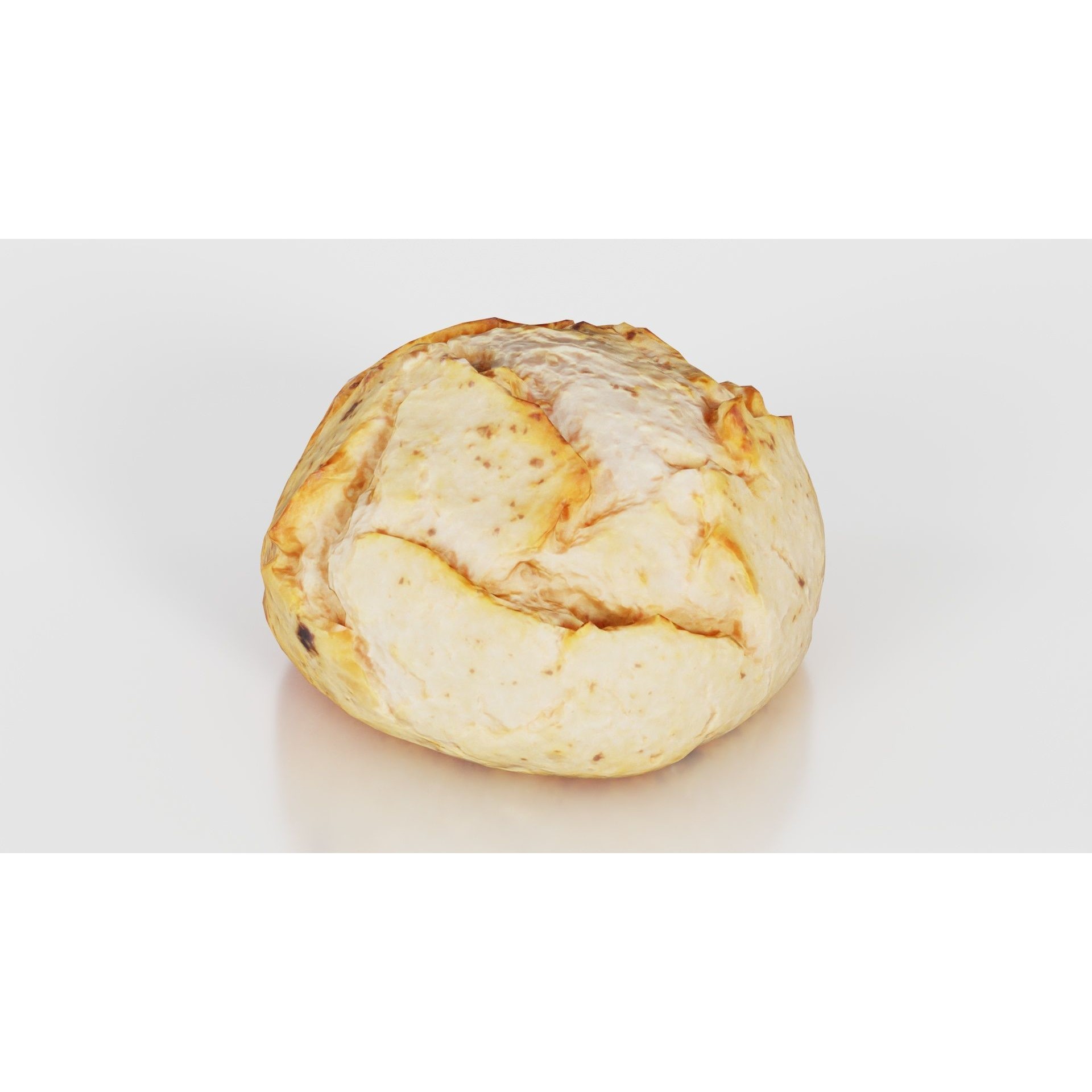 Sour Dough Pistolet - Low-Poly Game-Ready 3D Model - View 25