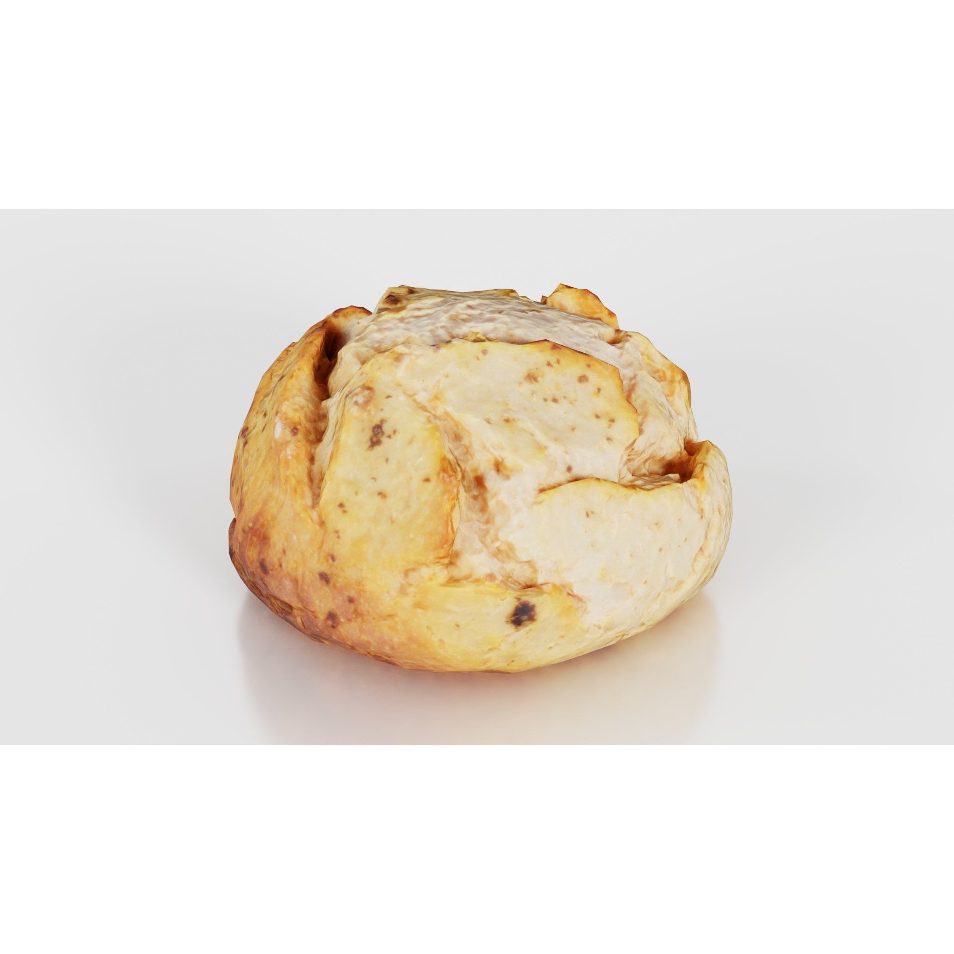 Sour Dough Pistolet - Low-Poly Game-Ready 3D Model - View 27