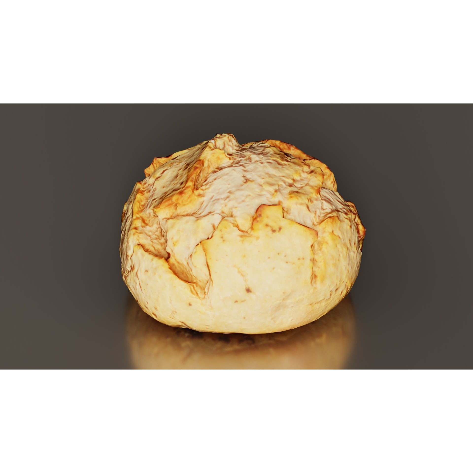 Sour Dough Pistolet - Low-Poly Game-Ready 3D Model - View 3