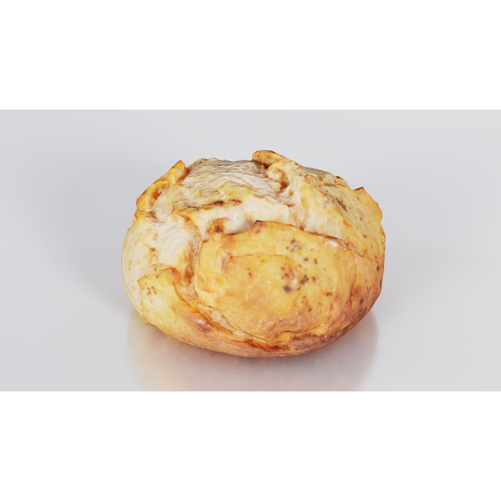 Sour Dough Pistolet - Low-Poly Game-Ready 3D Model - View 8