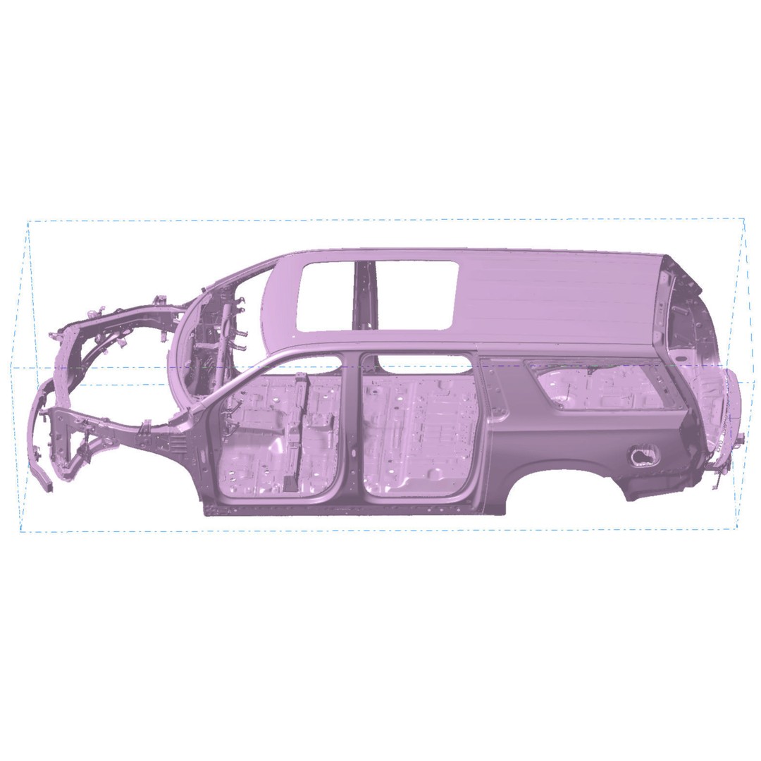 Chevrolet Suburban Premier 2021 3D Model – High Detail Vehicle Scan, STL - View 11