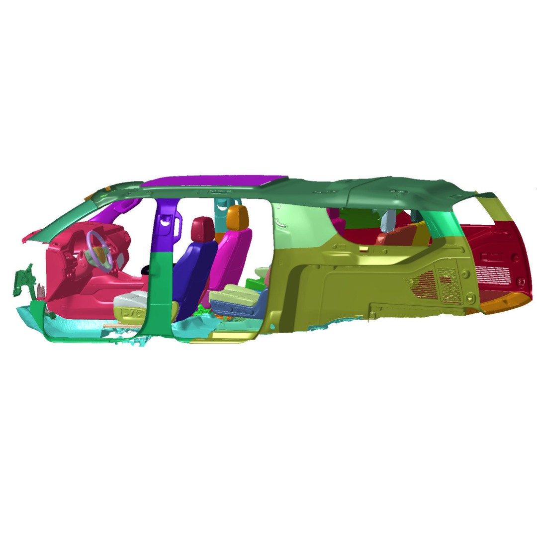 Chevrolet Suburban Premier 2021 3D Model – High Detail Vehicle Scan, STL - View 13