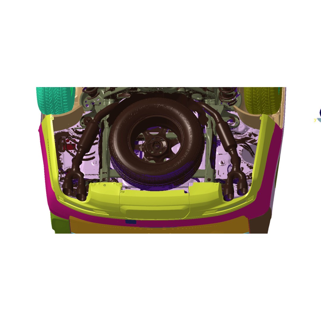 Chevrolet Suburban Premier 2021 3D Model – High Detail Vehicle Scan, STL - View 16