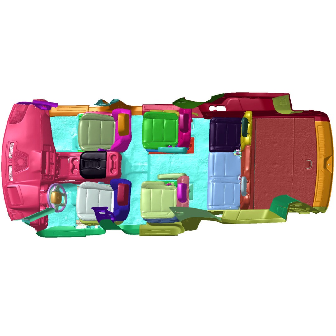 Chevrolet Suburban Premier 2021 3D Model – High Detail Vehicle Scan, STL - View 20