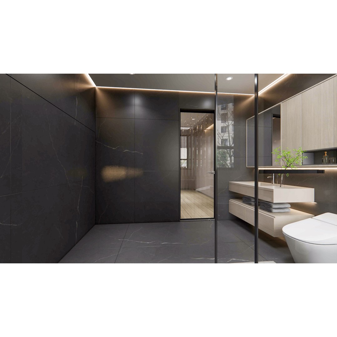 Modern Bathroom 3D Model – Elegant Vanity Scene, Blender, FBX, OBJ - View 21