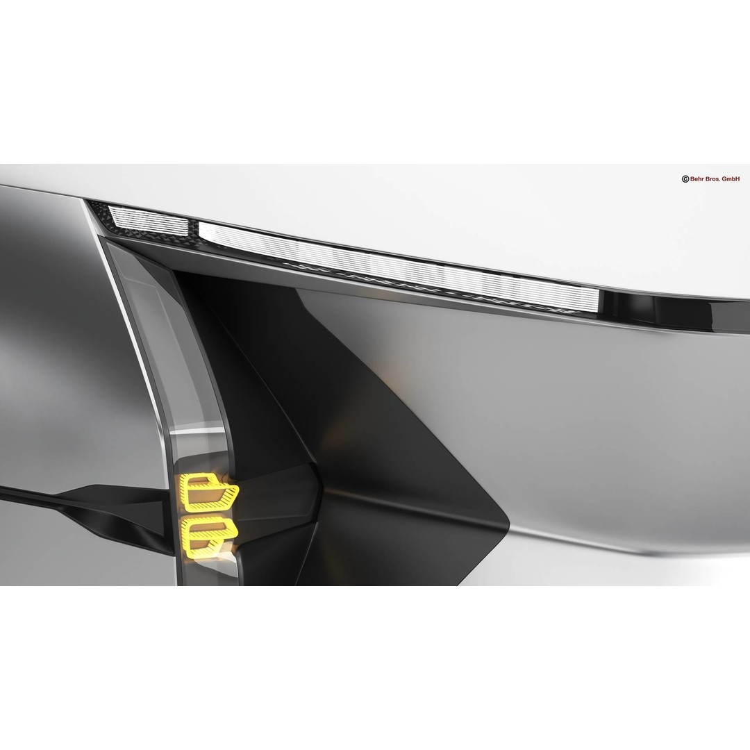Generic Future EV SUV 2050 3D Model – High Poly Game-Ready Asset, FBX, OBJ - View 11