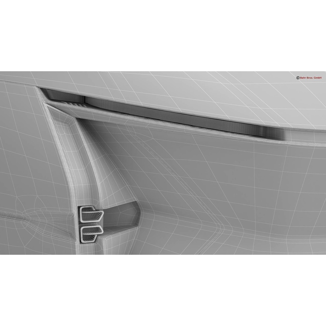 Generic Future EV SUV 2050 3D Model – High Poly Game-Ready Asset, FBX, OBJ - View 26
