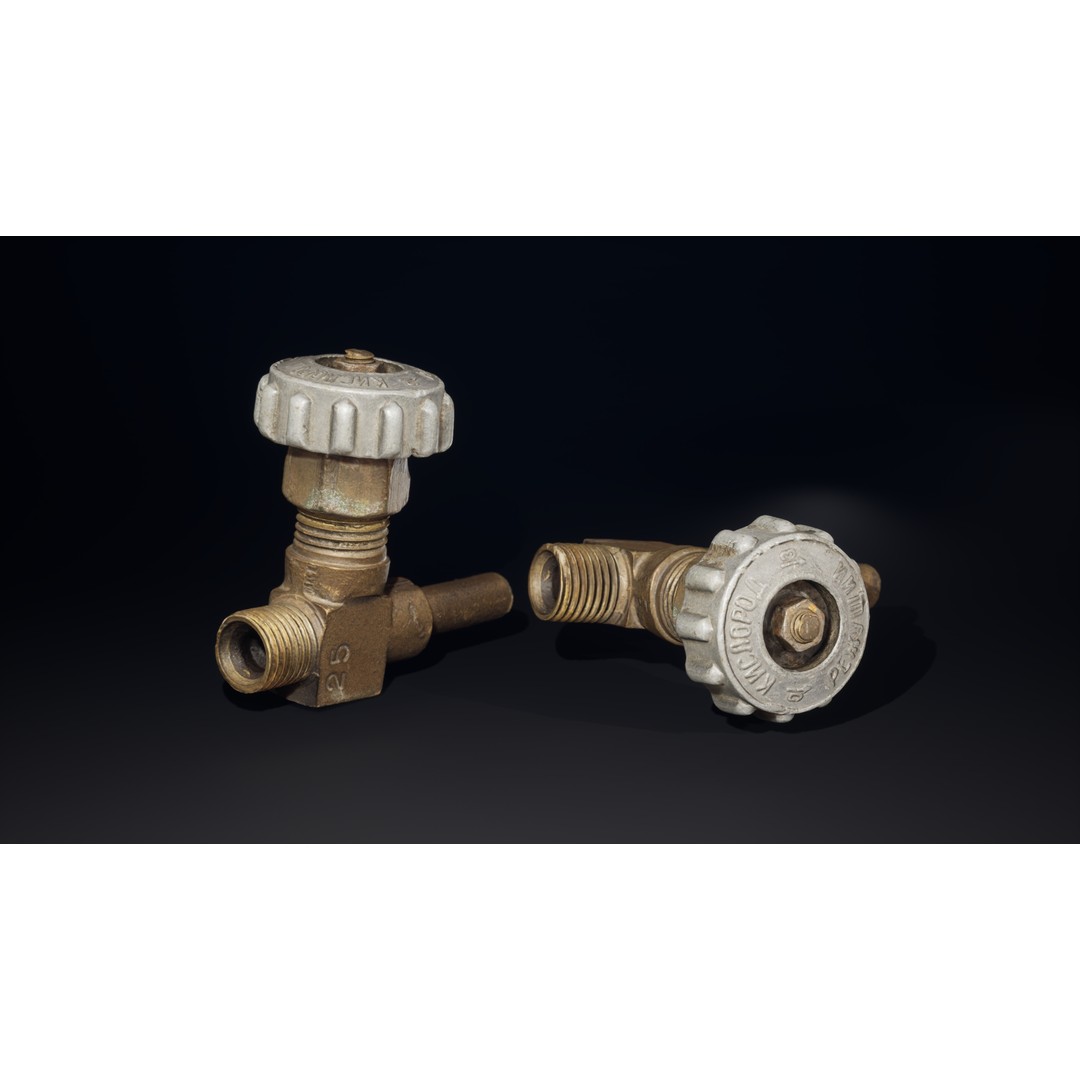 Pipes System 3D Model – Low Poly Industrial Asset, PBR Textures - View 17