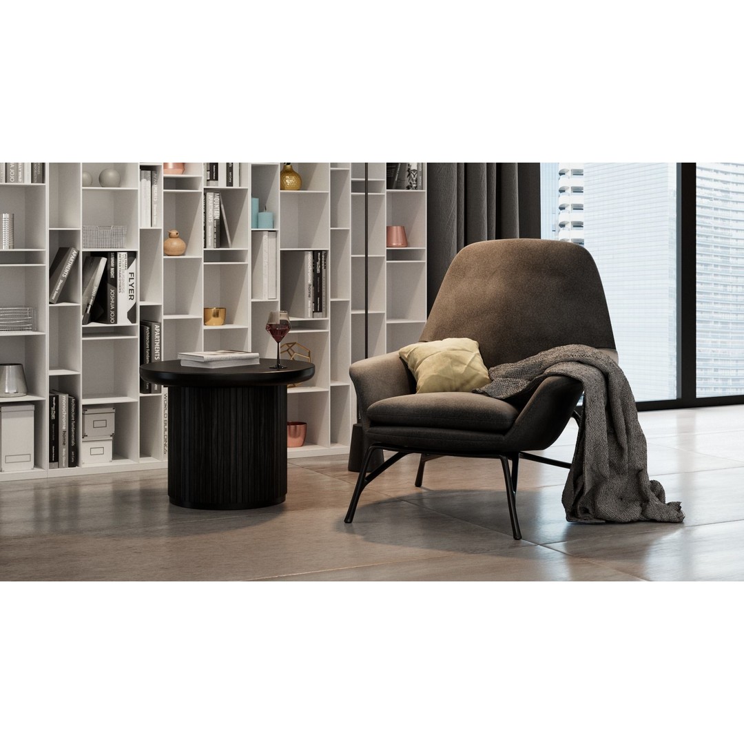 Modern Apartment Scene 3D Model – High-Quality Interior, Cinema 4D - View 6