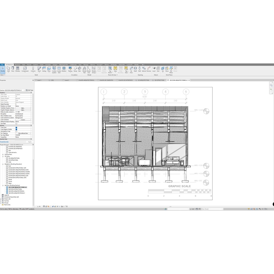 A-Frame House 3D Model – Detailed Architectural Design, Revit & Lumion Formats - View 13