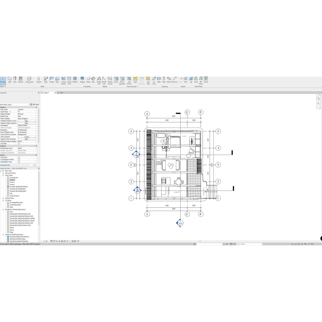 A-Frame House 3D Model – Detailed Architectural Design, Revit & Lumion Formats - View 7