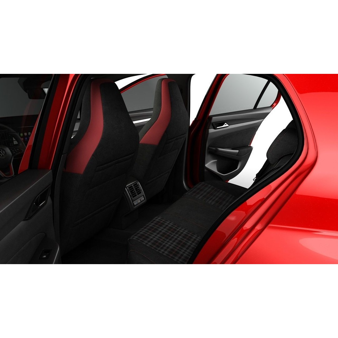 Volkswagen Golf GTI 2021 3D Model – High Poly Compact Car, FBX, OBJ - View 14