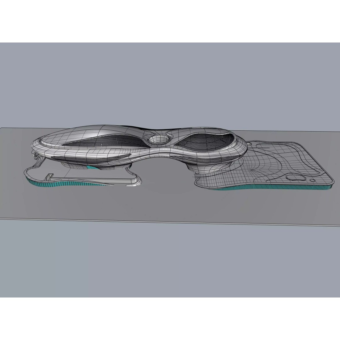 Lucas Narrative Art Museum 3D Model – Architectural Organic Design, Rhino - View 21