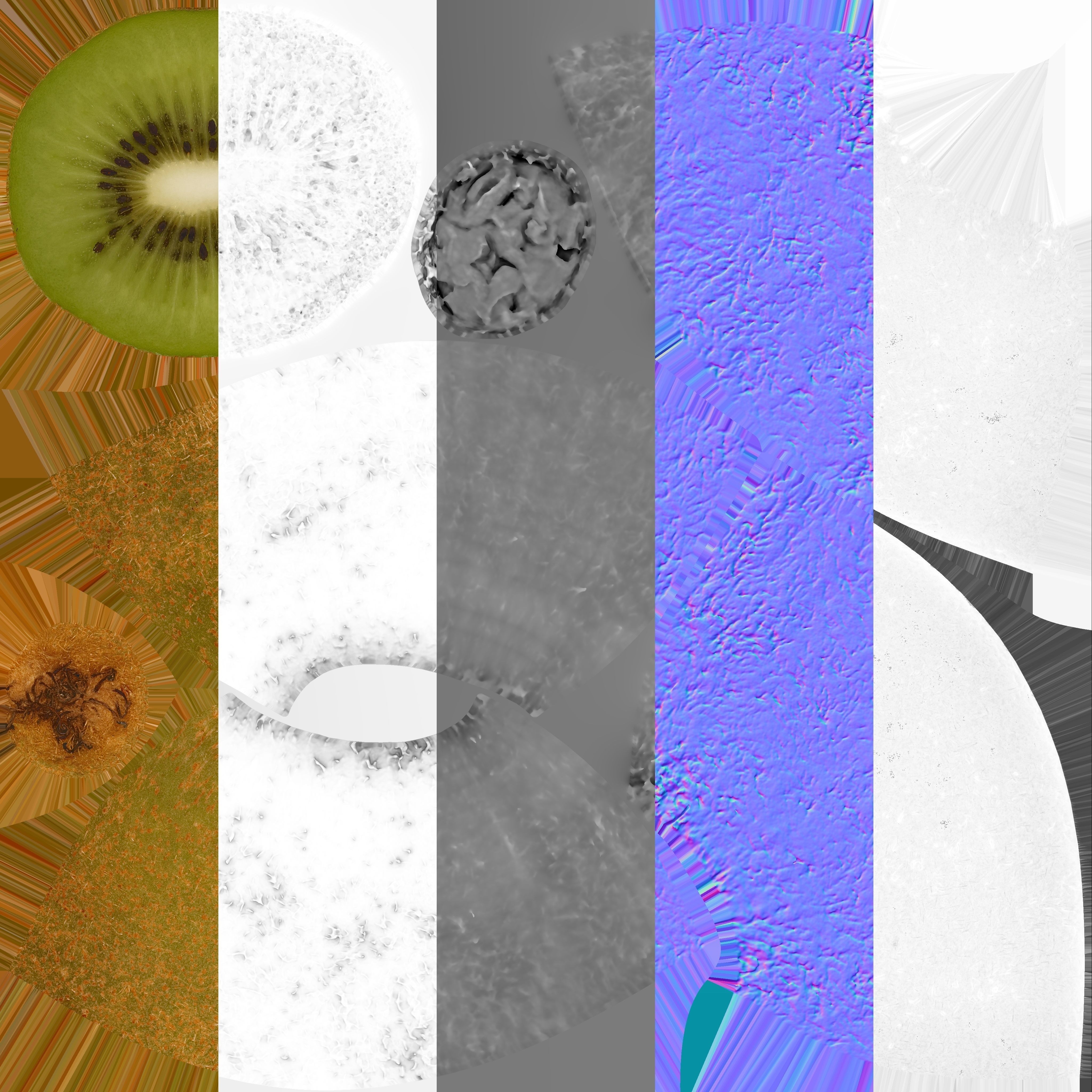 Kiwi - Low-Poly Game-Ready 3D Model