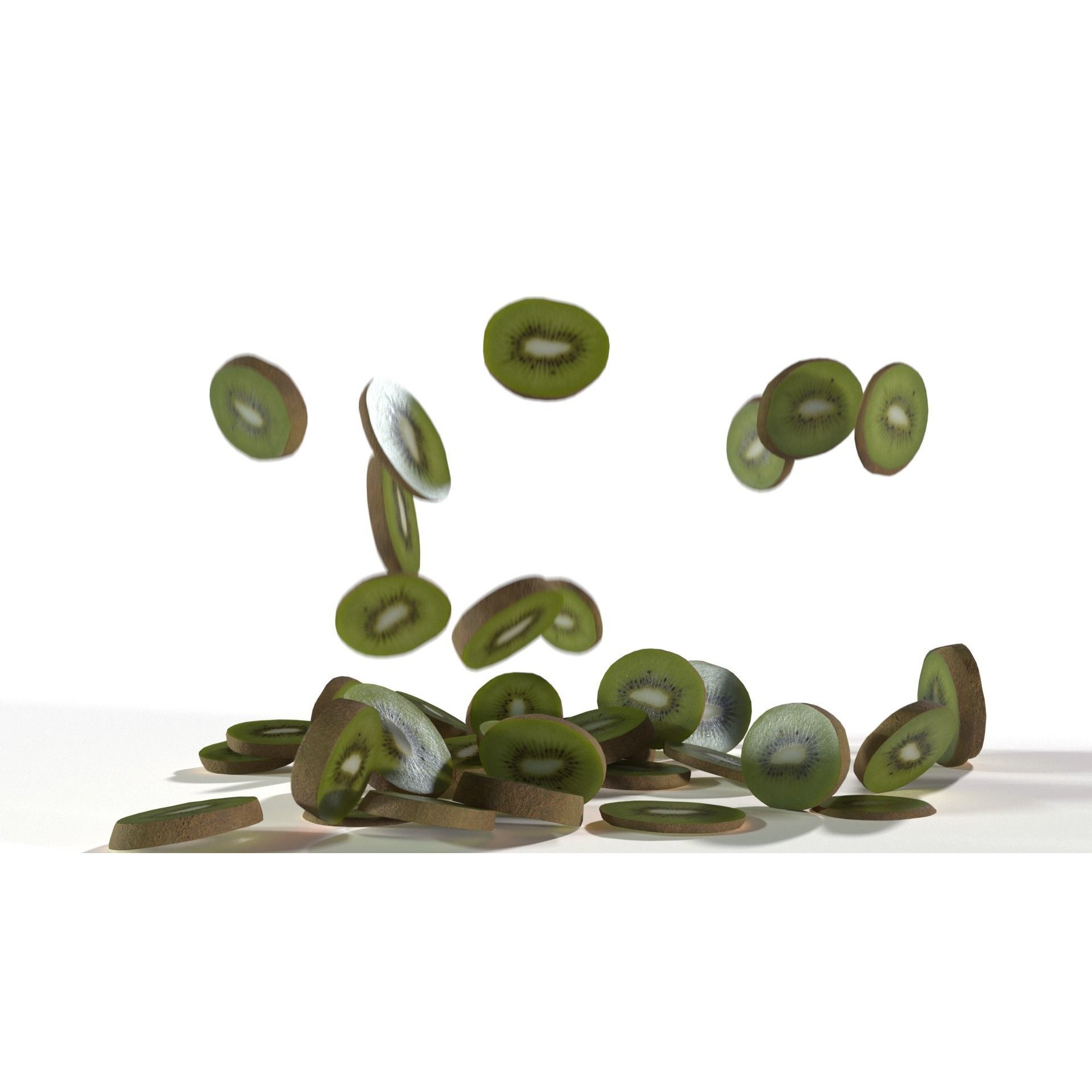 Kiwi - Low-Poly Game-Ready 3D Model - View 4