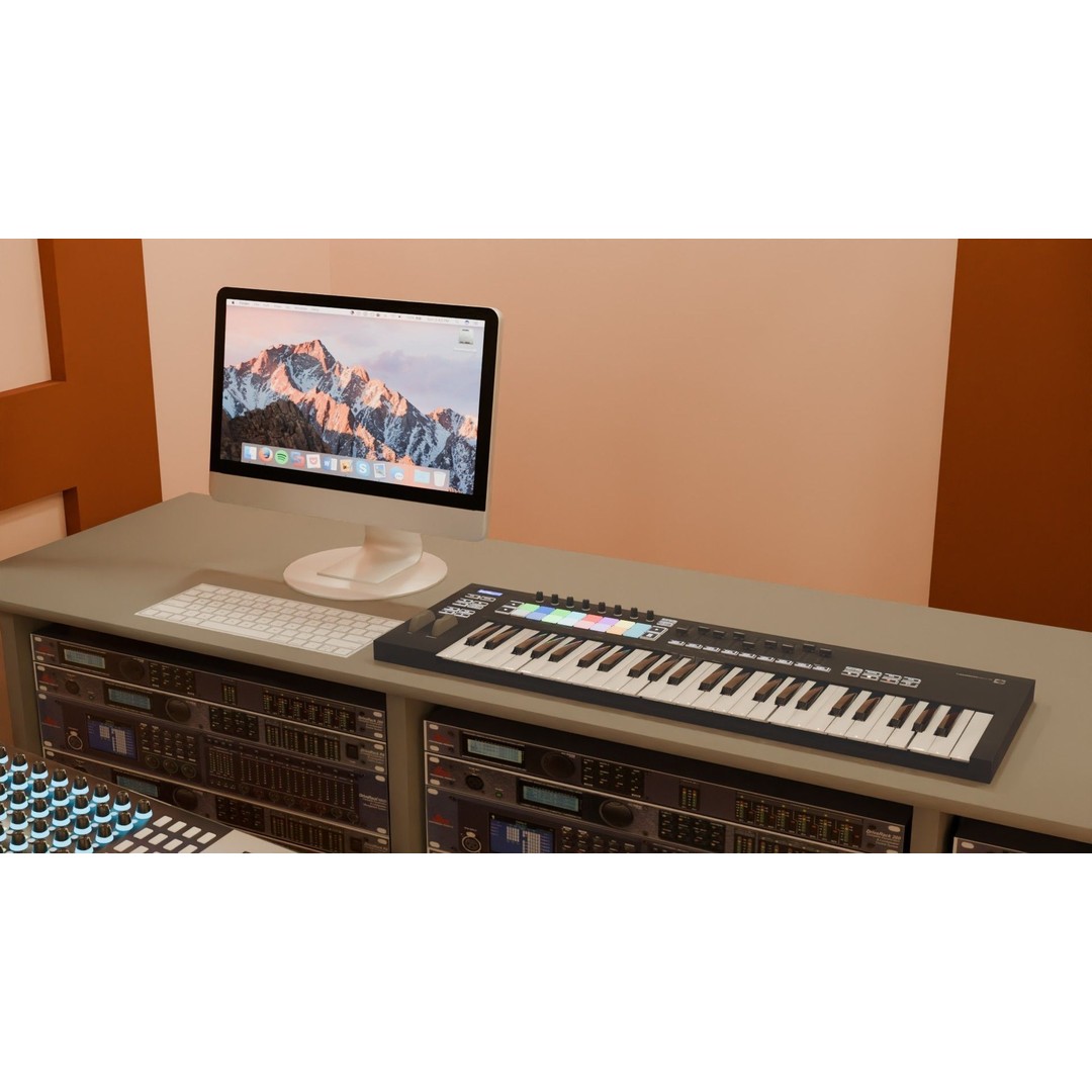 Recording Studio 3D Model – Game Ready Low Poly PBR Asset for Blender - View 6