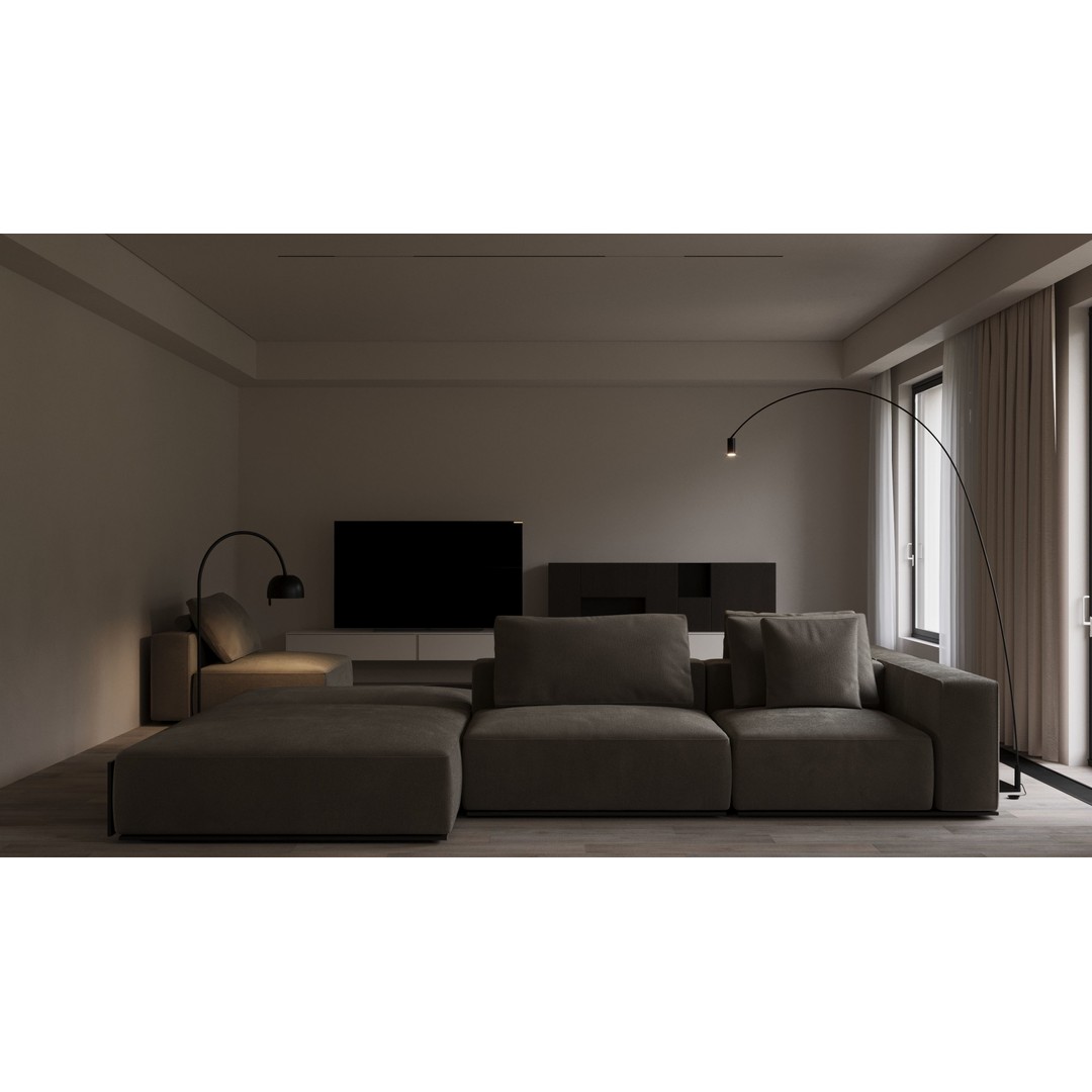 Cozy Apartment 3D Model – Detailed Interior Scene, FBX, OBJ - View 15