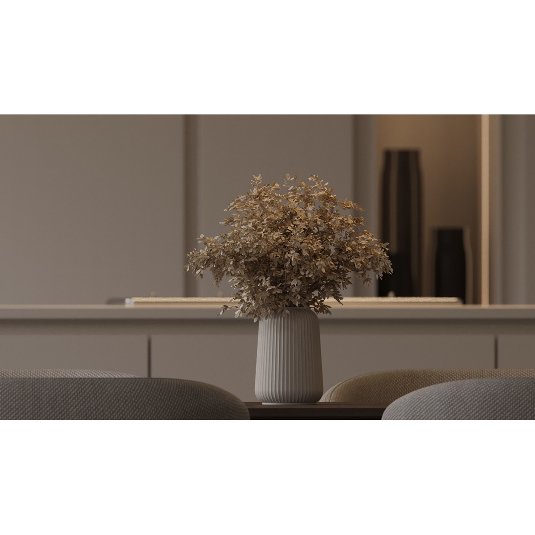 Cozy Apartment 3D Model – Detailed Interior Scene, FBX, OBJ - View 3