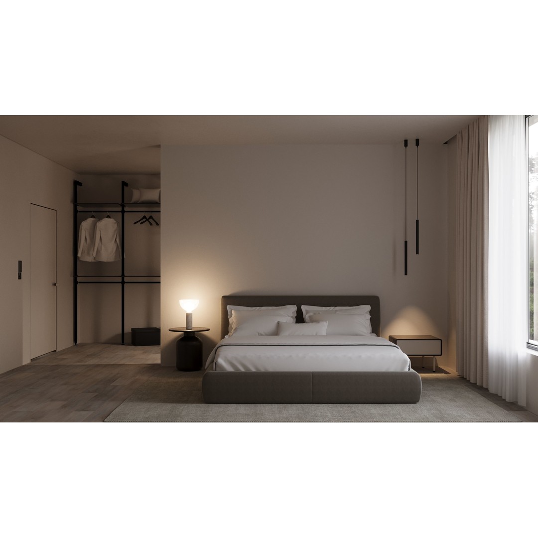 Cozy Apartment 3D Model – Detailed Interior Scene, FBX, OBJ - View 9