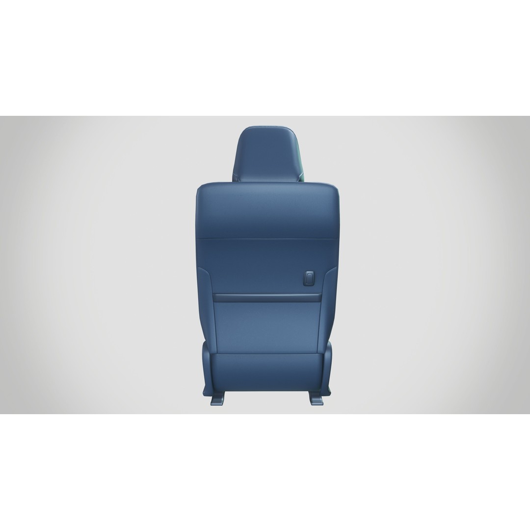 Car Seat 3D Model – Contemporary Design, PBR Textures, FBX & OBJ