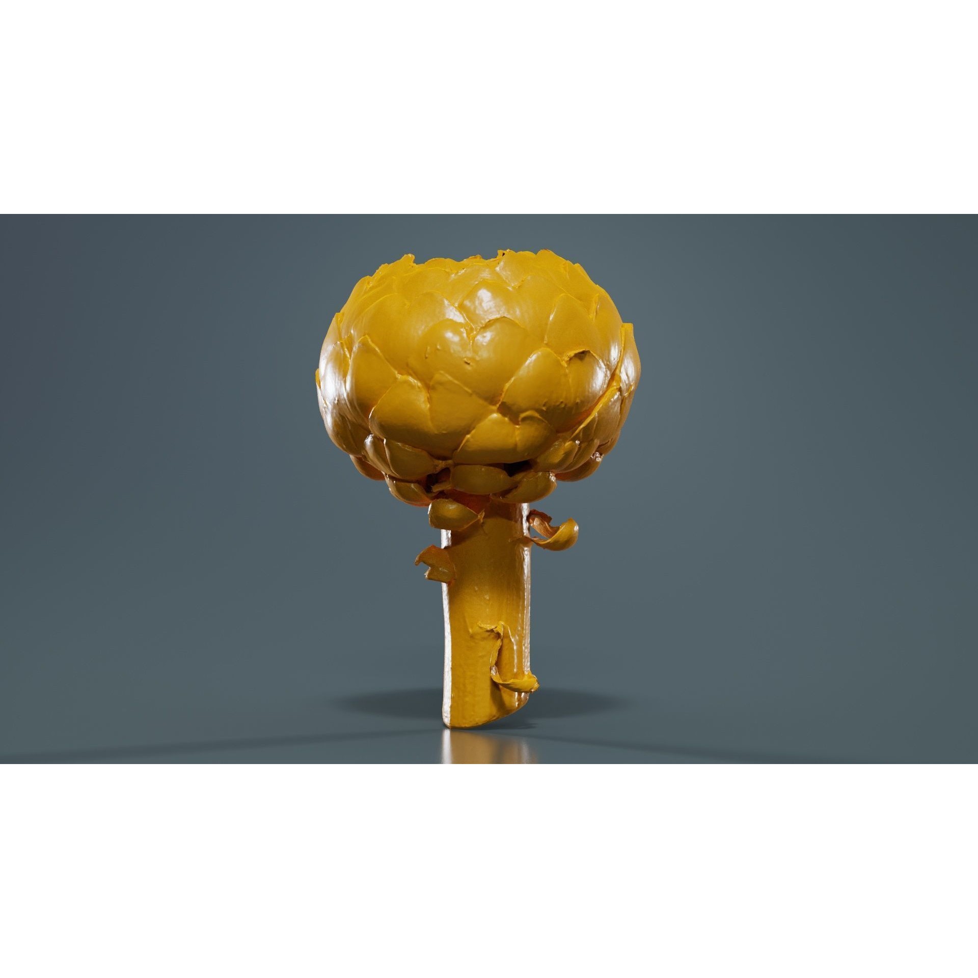 Artichokes - Low-Poly Game-Ready 3D Model - View 14