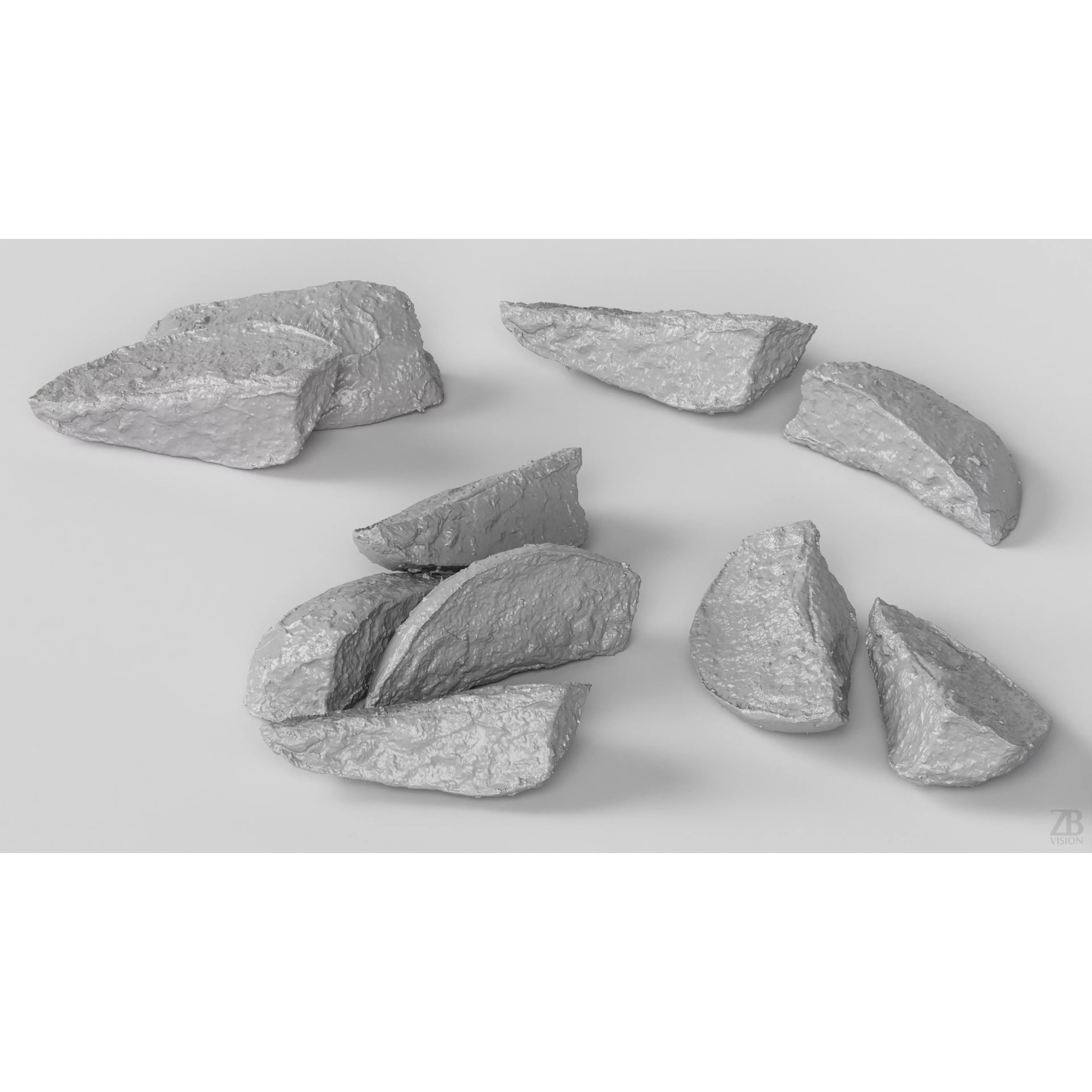 Baked Potato - Game-Ready 3D Model - View 5