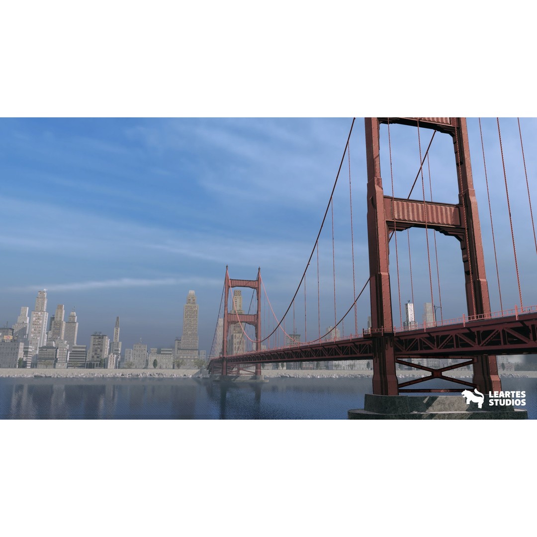 1950s NYC Environment 3D Model – Low Poly Megapack with Vehicles and Props - View 5
