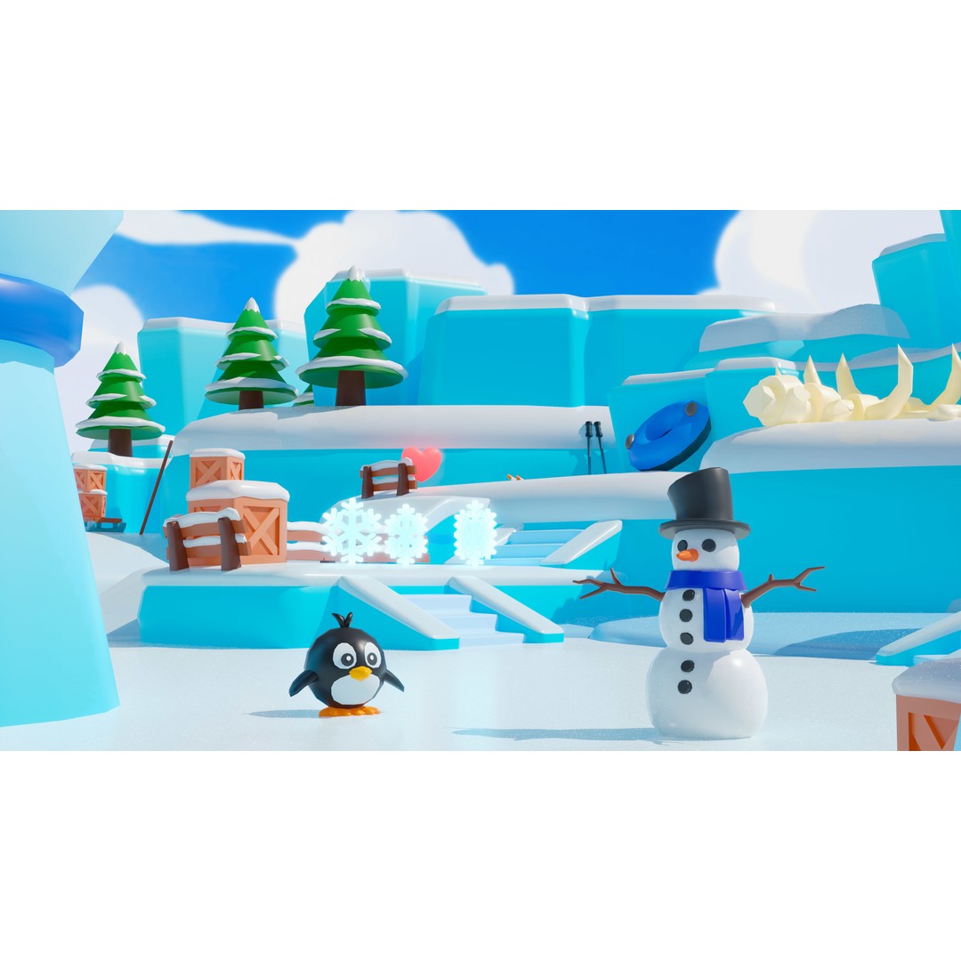Winter 3D Model – Low Poly Asset Pack for Games and VR, FBX - View 10