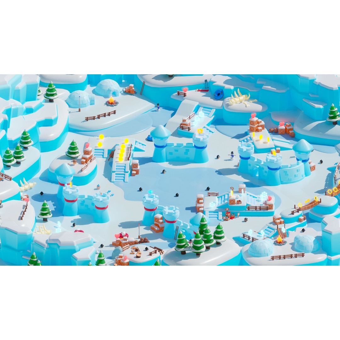 Winter 3D Model – Low Poly Asset Pack for Games and VR, FBX - View 15