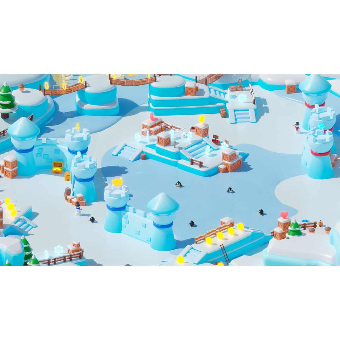 Winter 3D Model – Low Poly Asset Pack for Games and VR, FBX - View 16