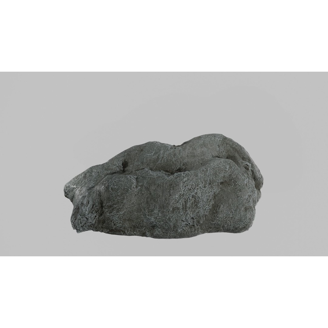 Cliff Rocks 3D Model – Low Poly Game Asset, FBX & OBJ Formats - View 28