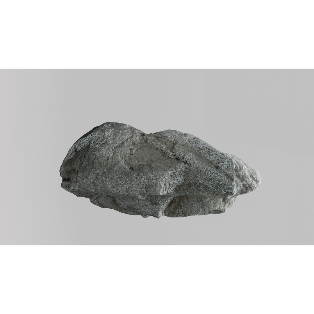Cliff Rocks 3D Model – Low Poly Game Asset, FBX & OBJ Formats - View 30