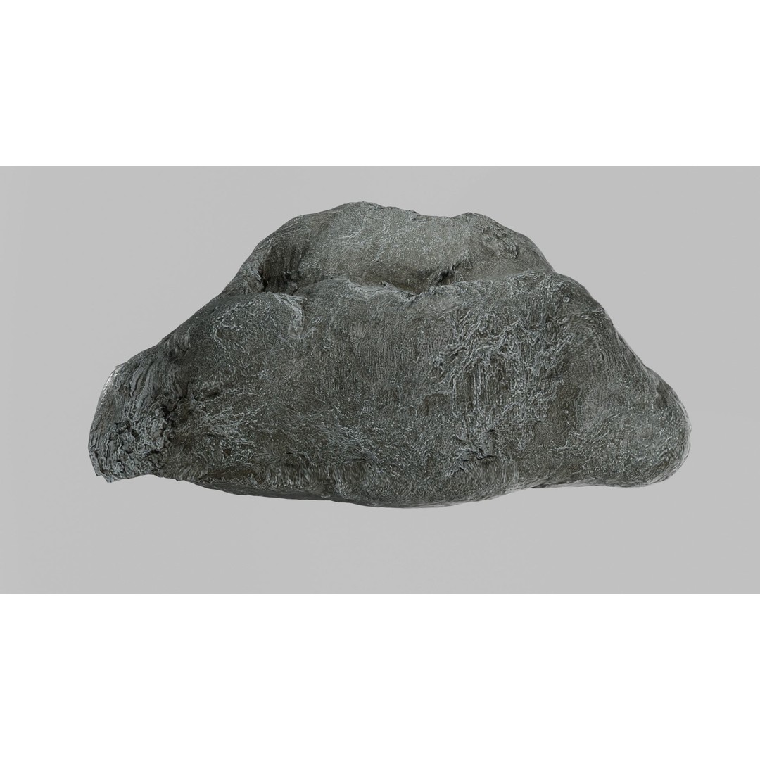 Cliff Rocks 3D Model – Low Poly Game Asset, FBX & OBJ Formats - View 33