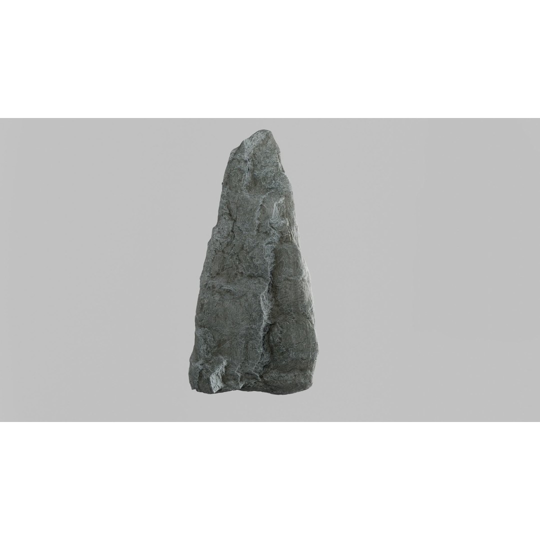 Cliff Rocks 3D Model – Low Poly Game Asset, FBX & OBJ Formats - View 34
