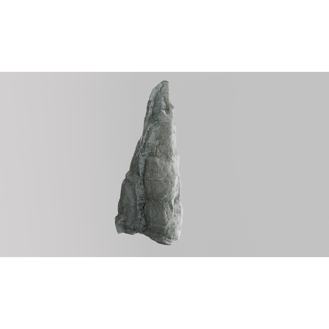 Cliff Rocks 3D Model – Low Poly Game Asset, FBX & OBJ Formats - View 35