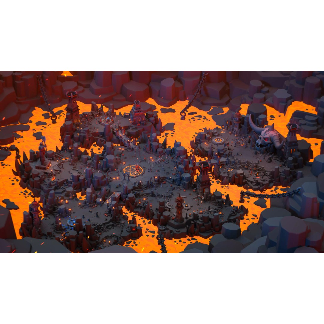 Inferno World 3D Model – Low Poly Game Asset with 320+ Environment Models - View 4