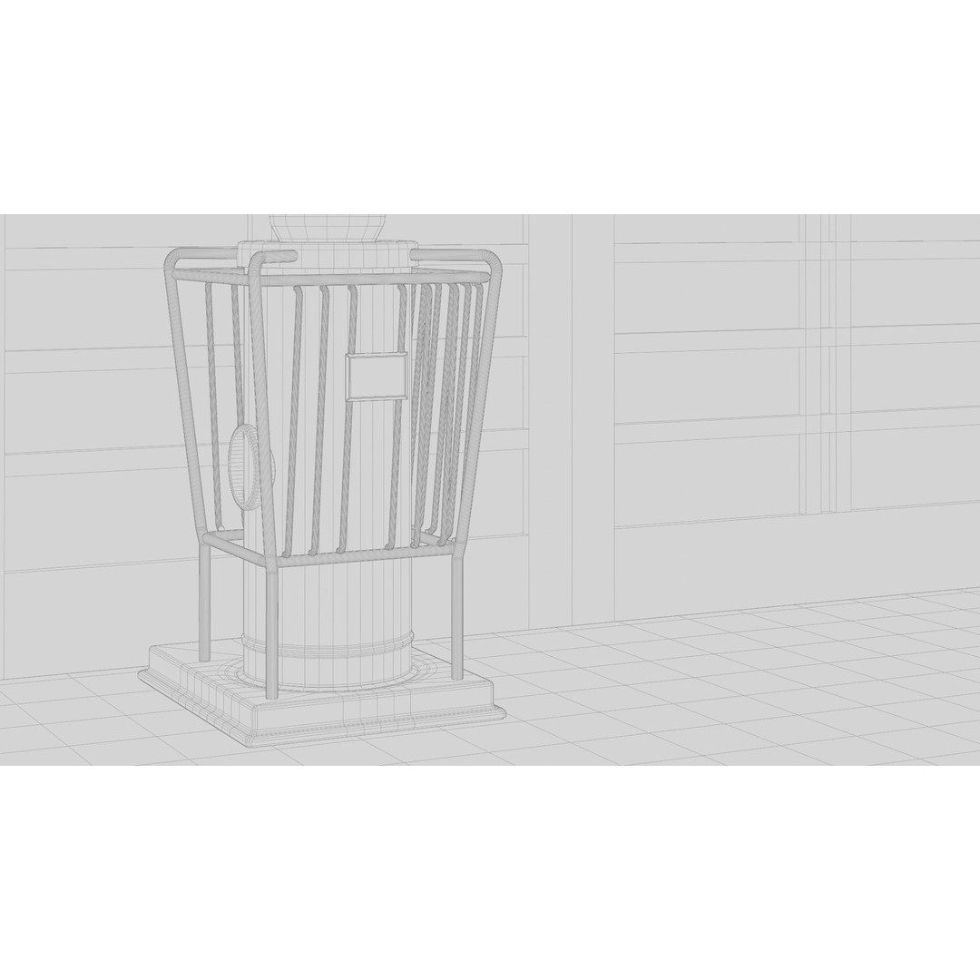Japanese Alley 3D Model – Urban Scene with PBR Textures, Blender, FBX - View 30