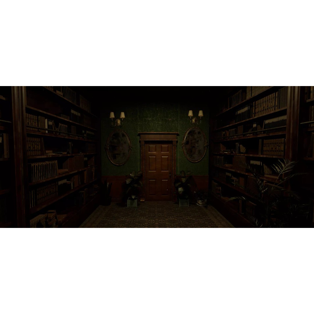 The Archivist's Chamber 3D Model – Vintage Gothic Office Environment, Unreal Engine - View 11
