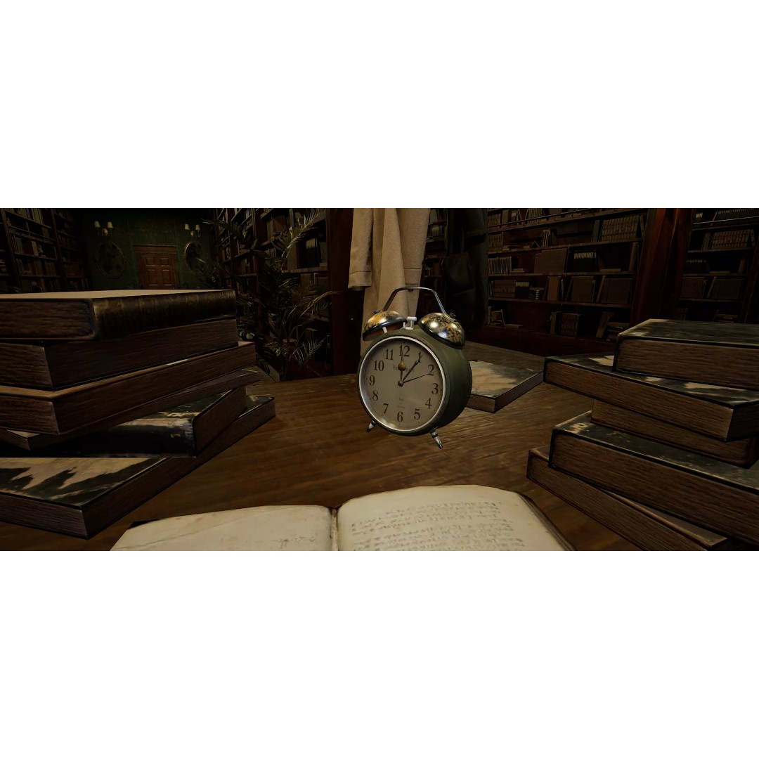 The Archivist's Chamber 3D Model – Vintage Gothic Office Environment, Unreal Engine - View 21