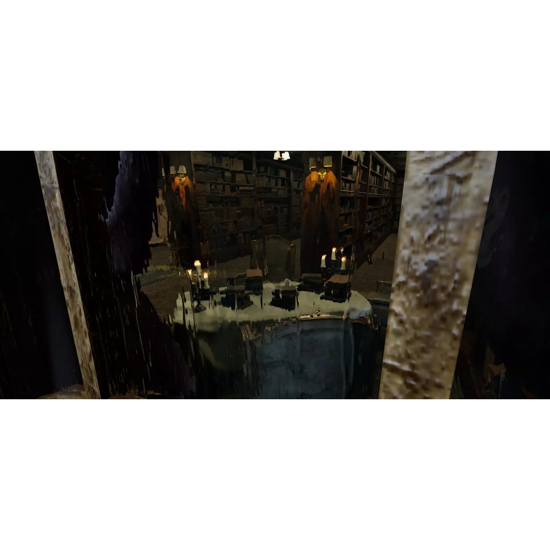 The Archivist's Chamber 3D Model – Vintage Gothic Office Environment, Unreal Engine - View 5