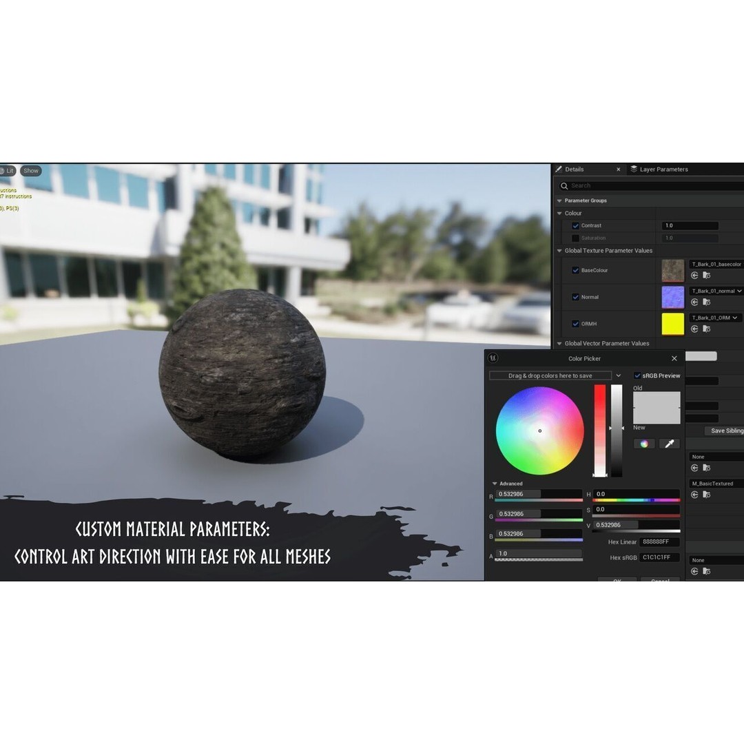 Modular Medieval Village 3D Model – Low Poly Game Asset for Unreal Engine - View 7