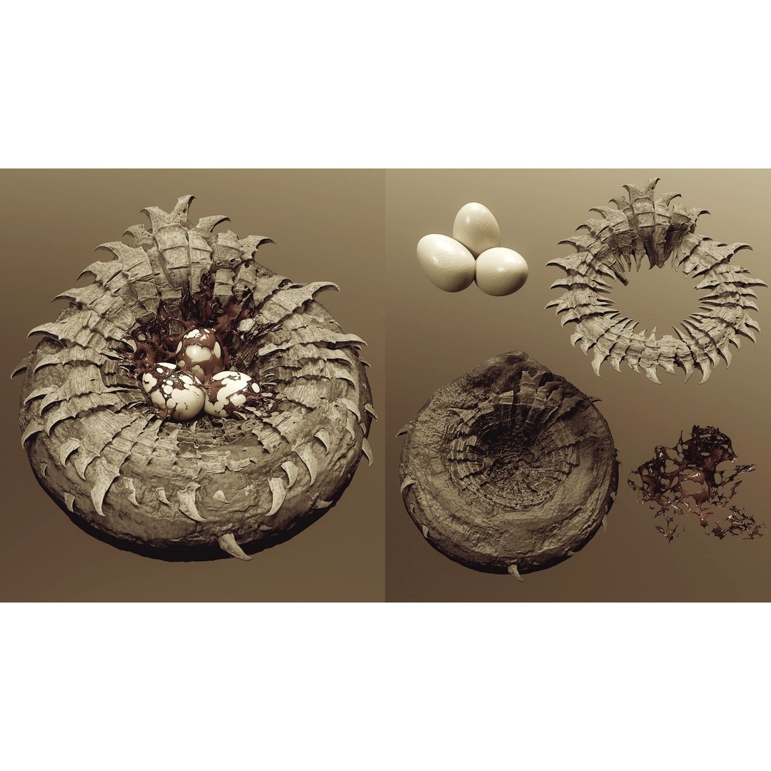 Modular Diorama 3D Model – 15 Bases for Fantasy & Sci-Fi Scenes - View 25