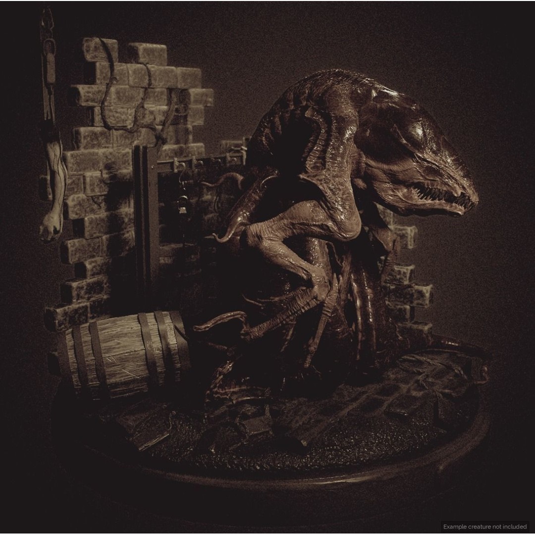 Modular Diorama 3D Model – 15 Bases for Fantasy & Sci-Fi Scenes - View 5